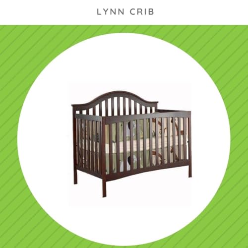Image of Toddler Bed Safety Guard Rail for Sorelle Convertible Cribs - Solid Wood Rail for Convertible Crib to Toddler Bed Conversion - Safety Bed Rail for Children (Model #151, Espresso)