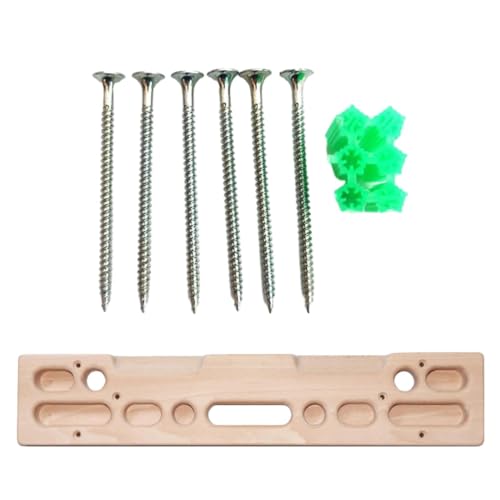 Yiju Wooden Fingerboard for Climbing Practice for All Ages, Style A