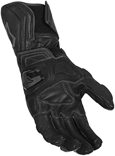 Macna Power Track Motorrad Handschuhe (Black,XL)
