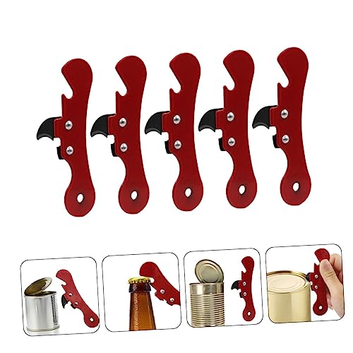 Ouvre-boîte multifonction ouvre-bouteille et canette pratique 15 pièces - 4