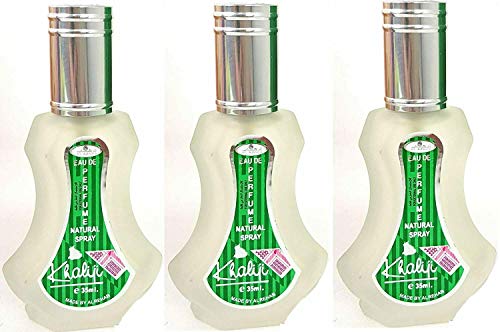 Al Rehab Moschus-Parfüm, authentisch, 35 ml, hochwertige Qualität, 35 ml, 3 Stück (Khaliji)
