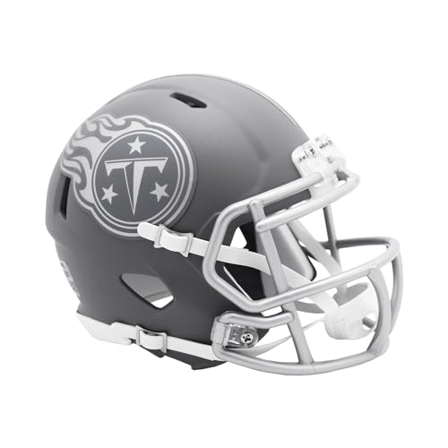 Casque mini Tennessee Titans NFL Slate Riddell pour collectionneur de football américain