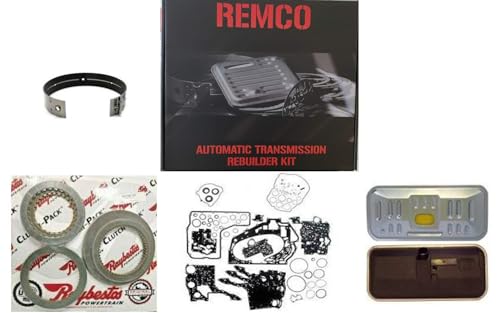 4T80E(93-06) TRANSMISSION REBUILT KIT WITH OVERHAULT KIT CLUTCHES FRONT BAND AND FILTER