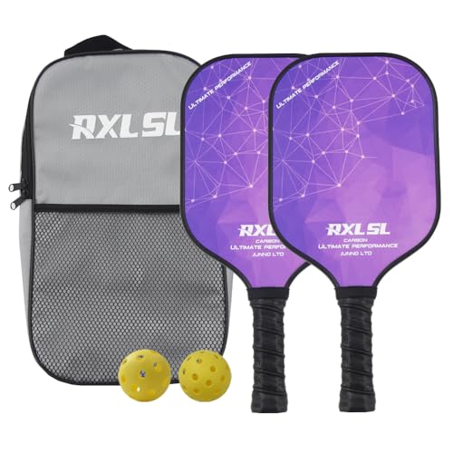 Raqueta De Pickleball Ligera De Fibra De Vidrio,Rxl Sl Palas De Pickleball,Duradero Y Ligero Juego De Raquetas De Pickleball,Una Raqueta De Pickleball Principiantes,Púrpura Raqueta De Pickleball Ligera De Fibra De Vidrio,Rxl Sl Palas De Pickleball,Duradero Y Ligero Juego De Raquetas De Pickleball,Una Raqueta De Pickleball Principiantes,Púrpura
