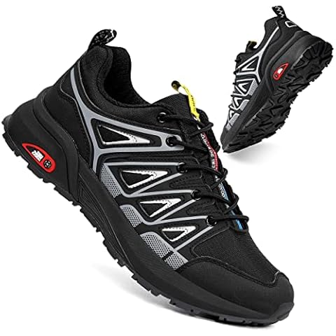 Herren Laufschuhe Turnschuhe Sportschuhe Sneaker Traillaufschuhe Sneaker Running Tennis Schuhe Damen Freizeit Straßenlaufschuhe Atmungsaktiv Walkingschuhe Outdoor Fitness Cover