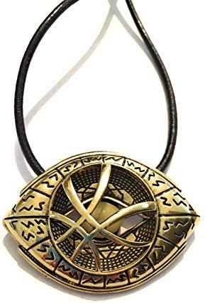 giulyscreations Doctor Strange Necklace Eye of Agamotto Metal