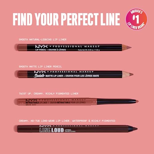 NYX PROFESSIONAL MAKEUP Suede Matte Lip Liner, Velvety-Smooth, Long-Lasting Formula For A Defined Lip Makeup Look - Spicy (Red) - image 9