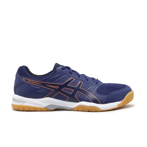 ASICS Gel-COURTMOV+ Mens Badminton Shoe - Glow Yellow/Rust