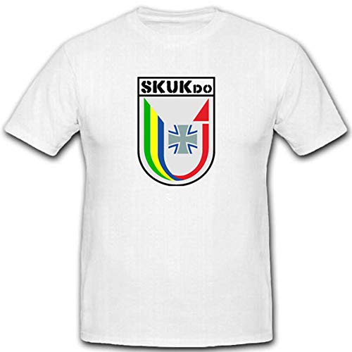 T-shirt militaire Bundeswehr BK Skukdo 3028 blanc grande taille XXXXXL confortable