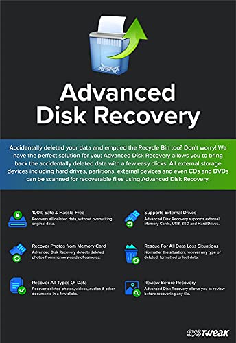 Systweak Advanced Disk Recovery - Data Recovery Software | Recover Deleted Files, Photos thumb #2
