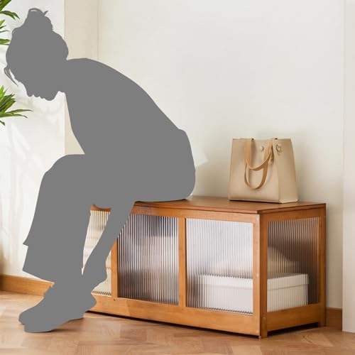 Zhumujiaju Storage Chest, Bamboo Storage Bench thumb #1