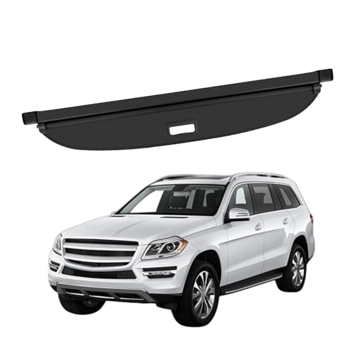 Cubierta de maletero retráctil anti-miradas para Mercedes-Benz GL350, evita robos y protege tu carga