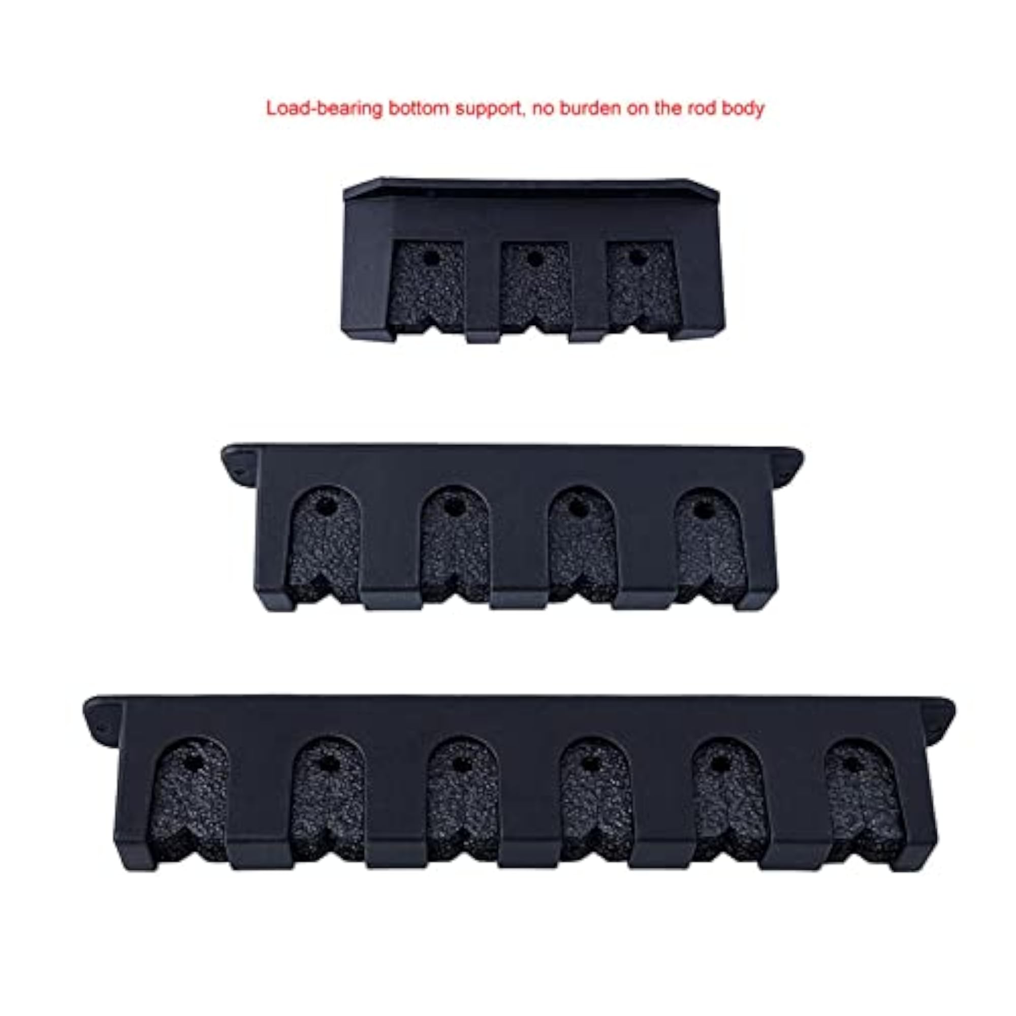 ABS Plastic Fishing Rod Holder for Garage