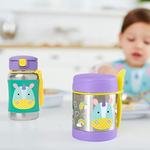 SkipHop Zoo RVS rietfles, Eureka Unicorn - Image 8