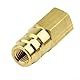 Autokonditions-Adapter, Kältemittel-Flaschenadapter, Adapter-Set für R134A 1/4 Zoll SAE-Gewinde W21,8 auf 1/4 Zoll SAE