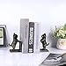 OGANAZI 2 Pack Dog Decorative Bookends for Shelf - Cast Iron Book Ends Cute Dog Bookend Support for Home Decor, Heavy Duty Book Stands Vintage Antique Shelf Decor for Reading Enthusiasts or Dog Lovers