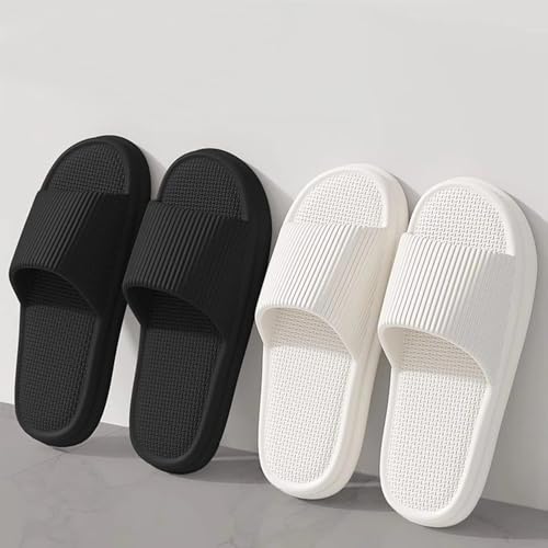 Sandals for Men Women, Mens Shower Shoes, Indoor Outdoor Home Non Slip Quick Drying Slides TX192