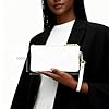 Soft Genuine Leather Wristlet Clutch Bags for Women Small Phone Handbags Long Wallet Fashion Purses (White) #1
