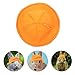 BESPORTBLE 2pcs Guinea Pig Hamster and Rabbit Hat Adorable Orange Pet Costume Accessory for Small Animals for Parties Role-Playing and Christmas Celebrations