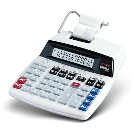 Genie D69 Plus - Calculadora impresora, blanco
