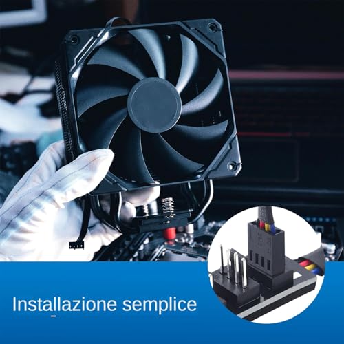 Splitter hub ventilé pour PC - PWM à 4 broches, hub de boîtier pour – vue 2