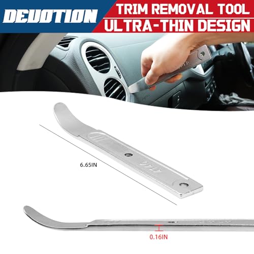 image for DEUOTION 4140 Pry Tool, Pry Bar Trim Removal Tool, Pry Tool, Pocket Pr