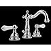 Canterbury Widespread Bathroom Faucet with Double Lever Handles Finish: Polished Chrome