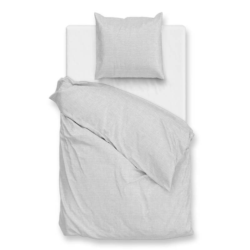 Housse de couette flanelle Zo!Home Dove Grey, l'esprit de sérénité pour votre lit