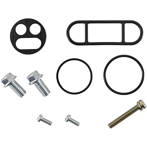Image of All Balls Racing 60-1078 Fuel Tap Repair Kit Compatible with /Replacement for Kawasaki KLX110 2010-18, KLX110L 2010-18, KX250 1992-98, KX125 92-98, KVF400A Prairie 4x4 1997-98, KVF400D Prairie 1999-02