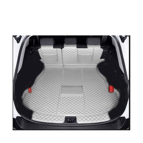 JKELPV Adatto per Toyota RAV4 2024 2025 Accessori Fuel PHEV Copertura Completa del vano di carico Modifica degli Interni dell'auto Tappetini per Bagagliaio Auto(Half Gray,Fuel)