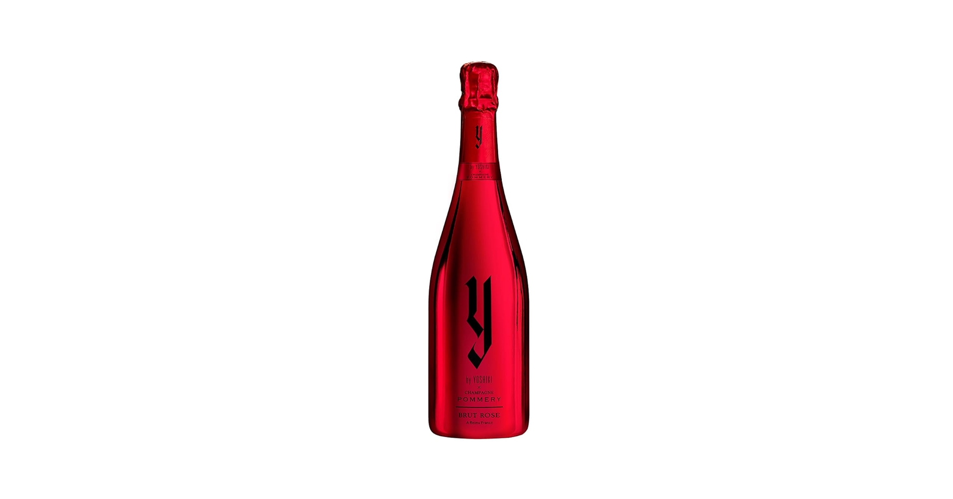 Y by YOSHIKI Brut Rosé 750ml Y By Yoshiki X Champagne Pommery Brut Rose (With Gift Box