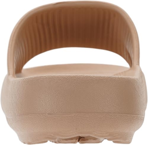 Image of BRONAX Arch Support Slides for Women and Mens | Cushioned Thick Sole Pain Relief Slippers