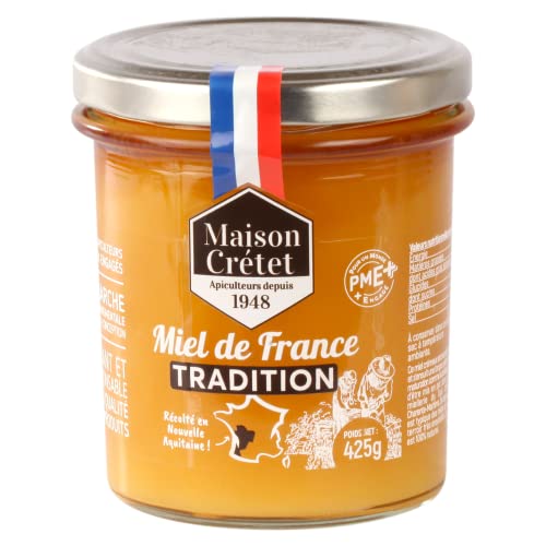 Maison Crétet | Miel de France Tradition | Fabrication artisanale | 425G Cover