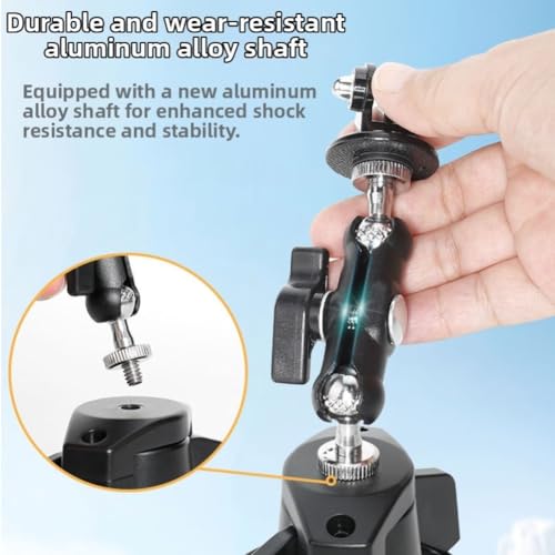 Soporte de ventosa para coche Insta360 Go Ultra de ABS estable y compacto 4