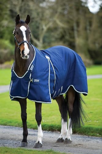 Rambo Optimo Stable Sheet 66 Navy/Beige/Blue