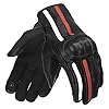 Royal Enfield Gritty Riding Gloves Black & Red & White M (RRGGLN000047)