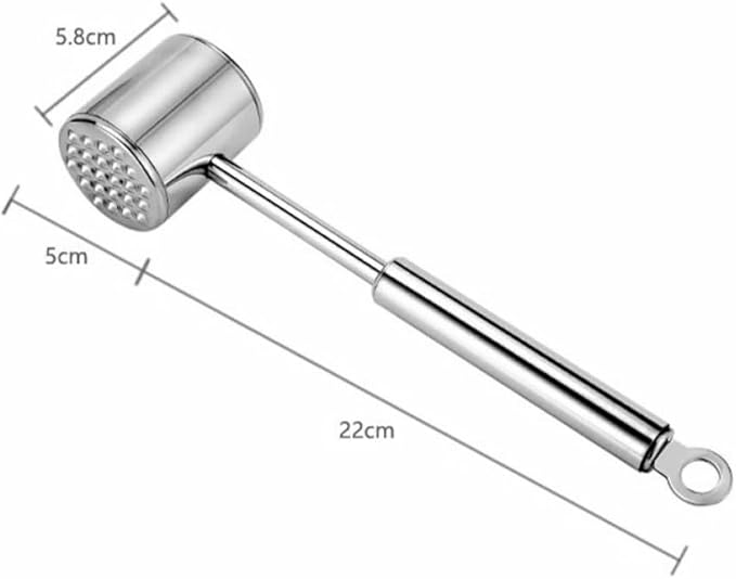 Martillo ablandador de carne de acero inoxidable FOMIYES miniatura 2