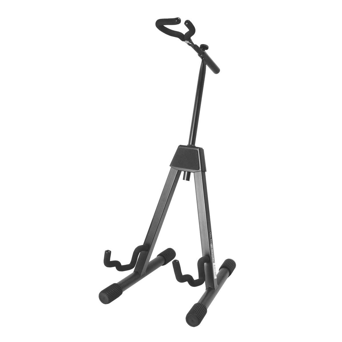 On-Stage GS7465 Pro Flip-It A-Frame Guitar Stand, Black