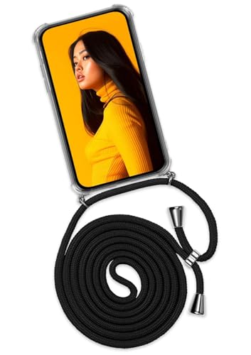 Chaîne de téléphone pour Nokia 5 ONEFLOW noire avec cordon amovible