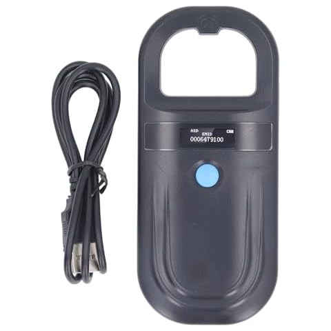 SEAFRONT Pet Microchip Scanner with OLED Display Cover