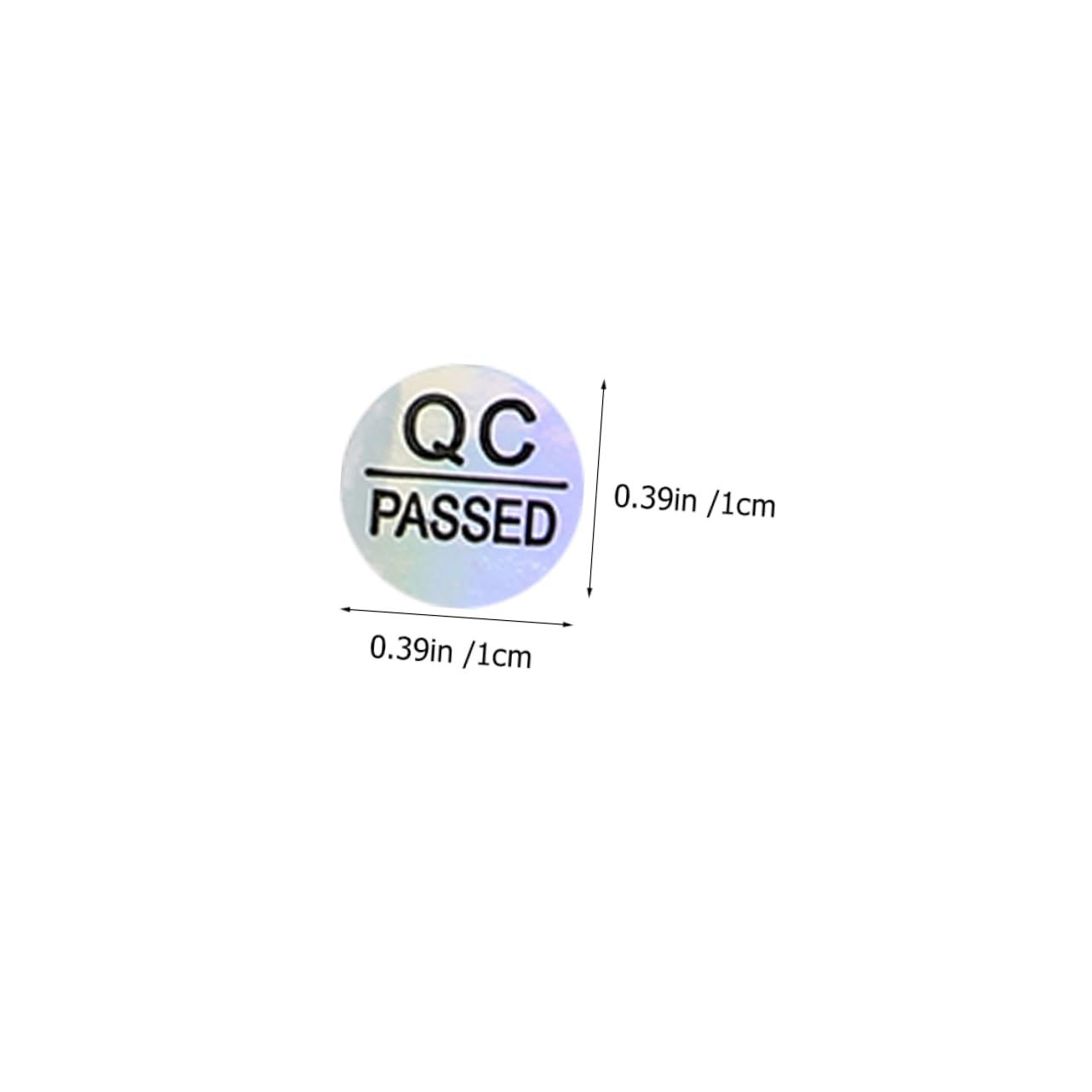 Q065 QC Passed Label – 1.5 Round QC Passed Sticker Q065 QC Passed Label – 1.5 Round QC Passed Sticker