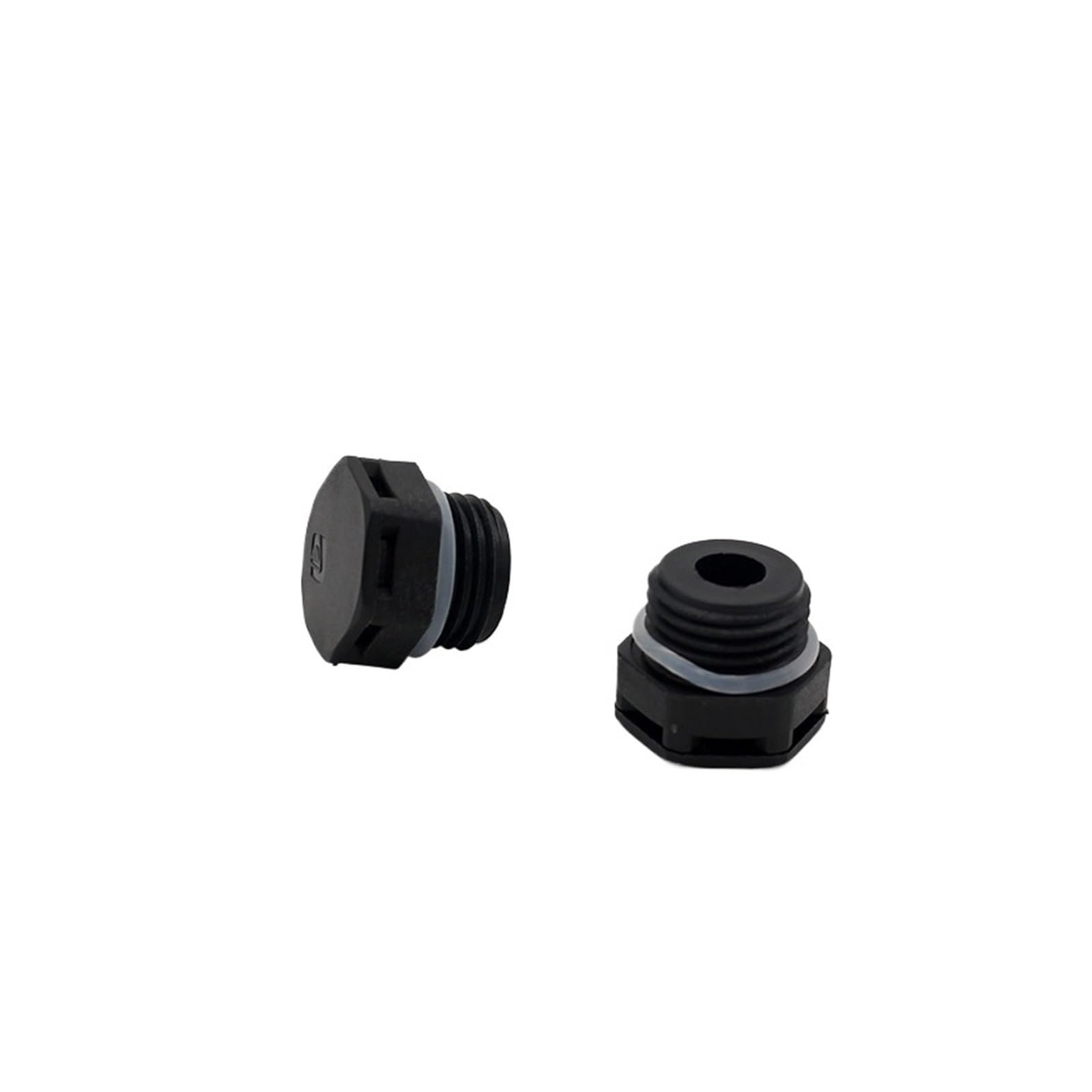 Valvola impermeabile e traspirante Connettore valvola di sfiato con vite di ventilazione impermeabile a pressione M20 IP68(M16,GREY_10PCS)