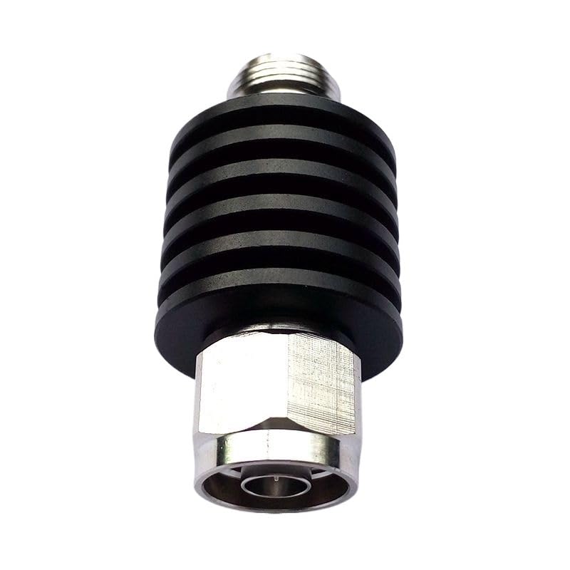 10W N Type Attenuator DC-3Ghz/4Ghz 1/2/3/5/6/10/15/20/30db/40db N Male to Female RF coaxial Power Plug Male to Jack Female 50ohm(30db,3G)