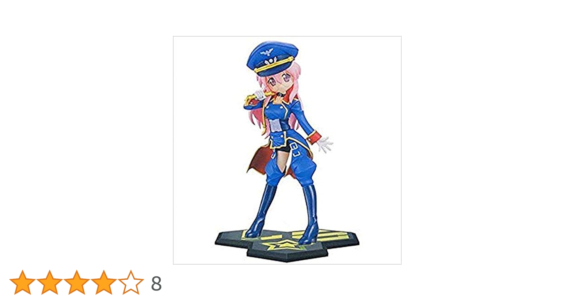 BANPRESTO - 一番くじプレミアム らきすたマクロスF こらぼれ D賞 高良みゆき 一番くじプレミアム らき☆すた～マクロスF こらぼれ～しょんず