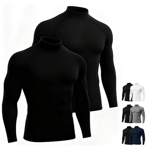 Opiniones y reviews de Camisetas de manga larga para Hombre , tabla con los diez mejores. 43 EPANO 2pcs Camiseta de Compresión para Hombre, Camisetas de Compresión de Secado Rápido para Hombre Camisetas de Fitness de Manga Larga Playeras Manga Larga Hombre Cómodo y...