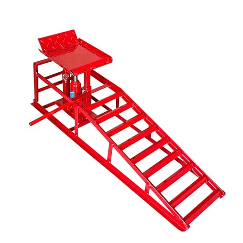 Rampas hidráulicas para auto, pack 2, capacidad 11000 lb miniatura 7