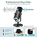 YOUSHARES Foam Microphone Windscreen Compatible with Fifine AM8 USB Microphone for Recording, Podcasting, Wind Cover Mic Pop Filter