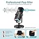 Popschutz für AM8 - Microphone Schaumstoff Windschutz Pop Filter Kompatibel mit Fifine AM8 Mikrofon Schallschutz Unterdrückt S- und T-Laute, Staub und Speichel Schützen von YOUSHARES