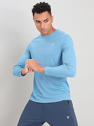 Image of TECHNOSPORT Men's Slim Fit T-Shirt - (MTOR17) Pack of 1