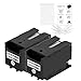Price comparison product image LCL T6715 T6716 Ink Maintenance Box Replacement for Epson T6715 T6716 C13T671500 C13T671600 for Epson WorkForce Pro WF-4720DWF WF-4725DWF WF-4730DTWF WF-4730DWF WF-4740DTWF WF-4740DWF (2 Pack)
